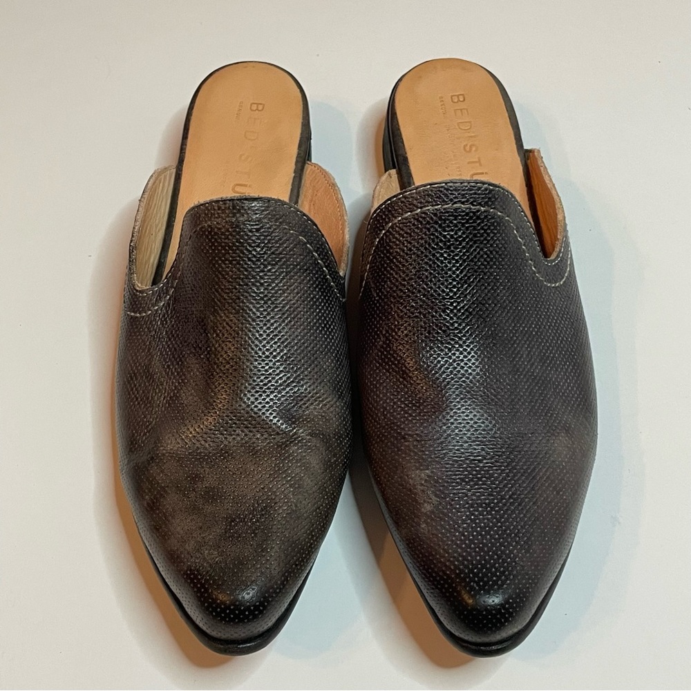 NWOT BED|STÜ Brenda Graphito Rustic Mule - Picture 4 of 8